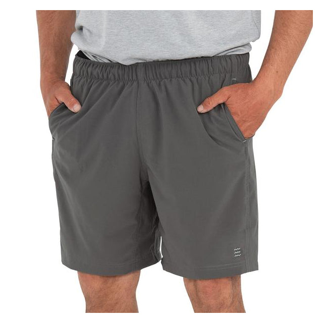 Free Fly Apparel Men&#39;s Breeze Short - 6&quot; Graphite