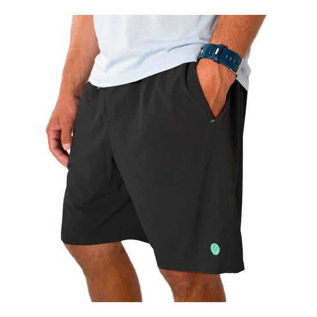 Free Fly Apparel Men&#39;s Breeze Short - 6&quot; Black