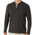 Free Fly Apparel Men's Bamboo Flex Henley Heather Black