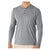 Free Fly Apparel Men's Bamboo Flex Henley Heather Blue Dusk