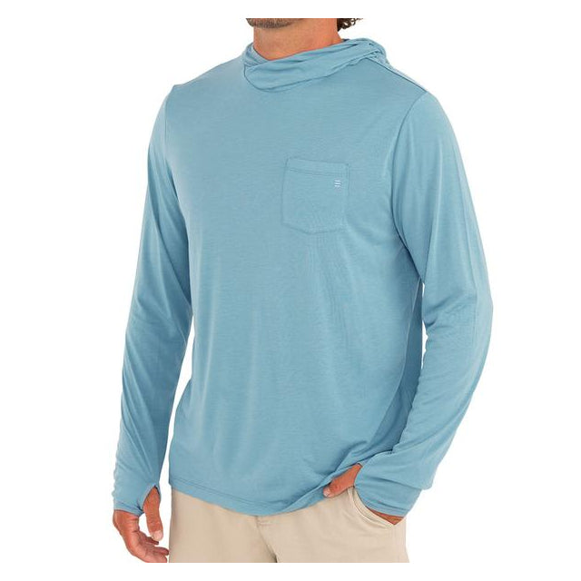 Free Fly Apparel Men&#39;s Bamboo Lightweight Hoodie Clearwater