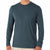 Free Fly Apparel Men's Bamboo Midweight Long Sleeve Blue Dusk