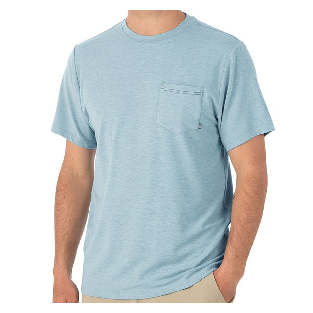 Free Fly Apparel Men&#39;s Bamboo Flex Pocket Tee