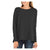 Free Fly Apparel Women's Bamboo Everyday Flex Long Sleeve Heather Black