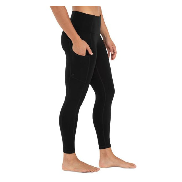 Free Fly Apparel Women&#39;s Bamboo Daily Tight Black