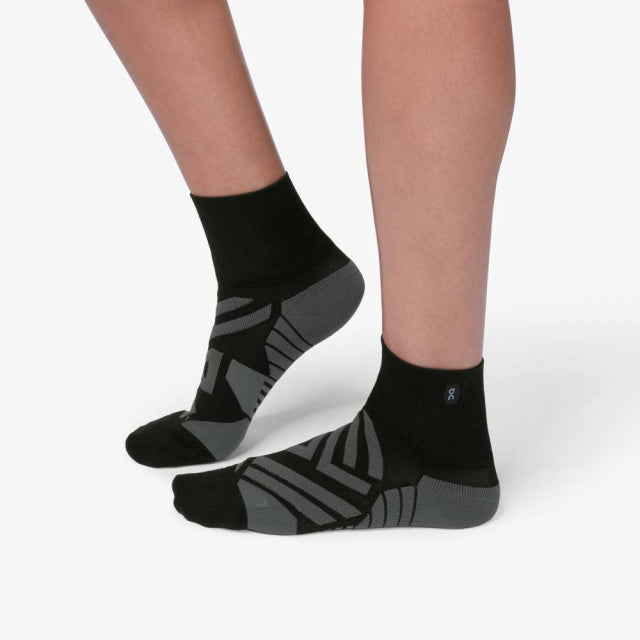 On Running Women's Mid Sock Black/Shadow