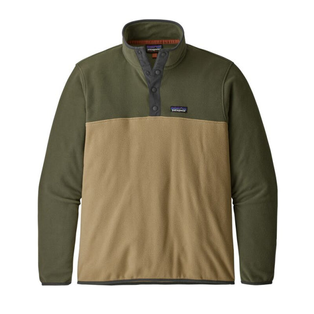 Patagonia Men&#39;s Micro D Snap-T Pullover Classic Tan