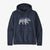 Patagonia Men's Back for Good Uprisal Hoody New Navy w/Bear