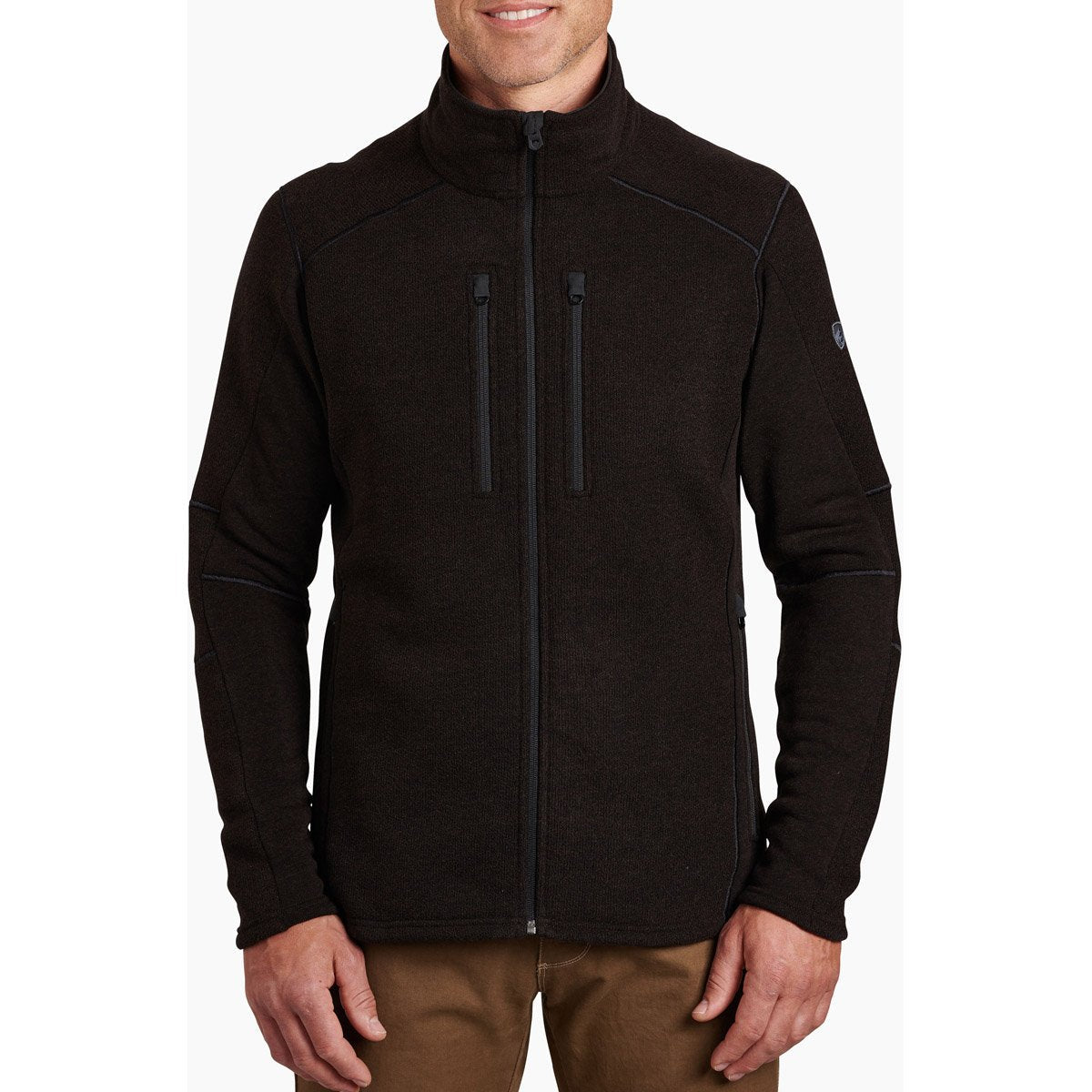 Kuhl Men&#39;s Interceptr Fleece Jacket Charcoal