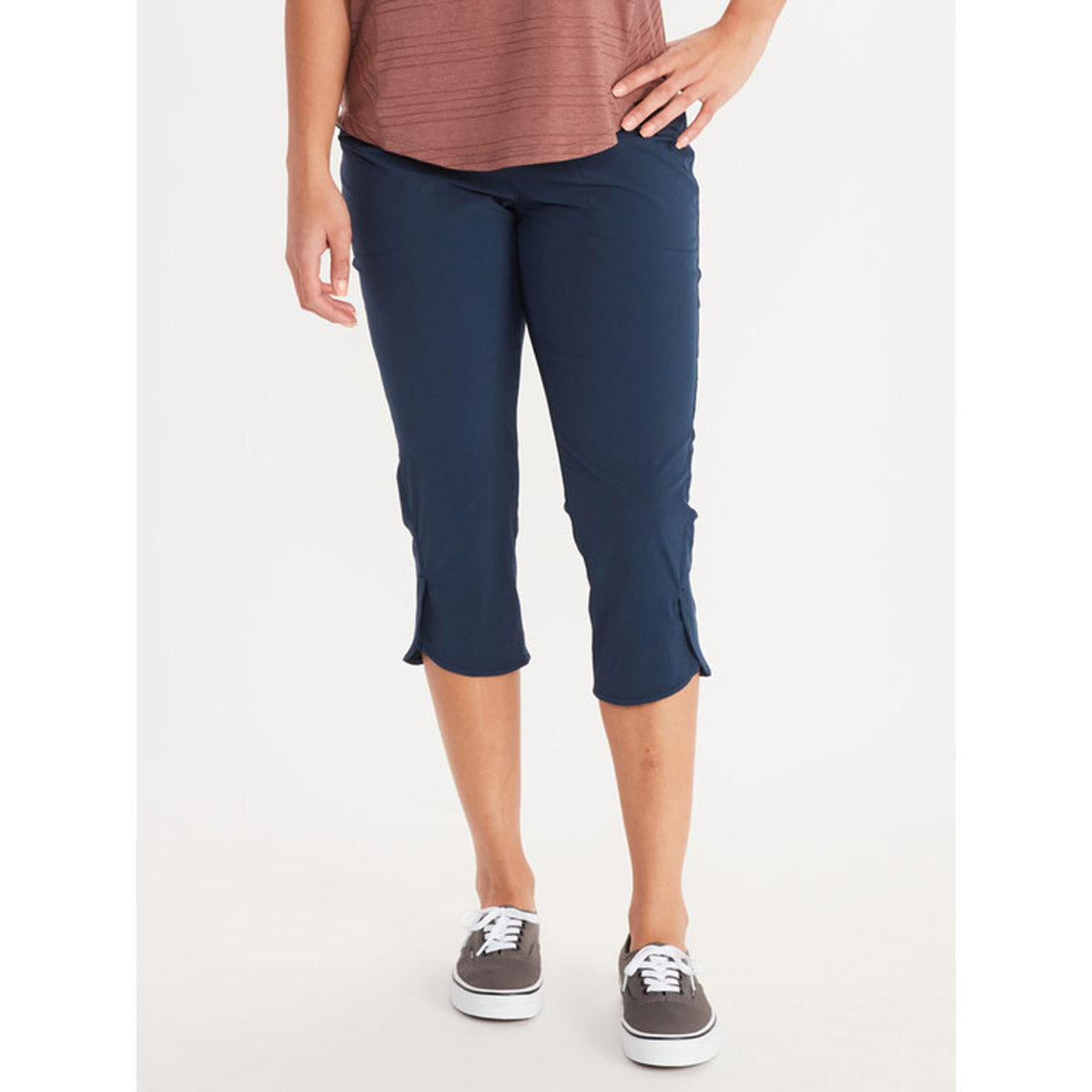 Marmot Women&#39;s Elda UPF 50 Capri Pants Dark Indigo