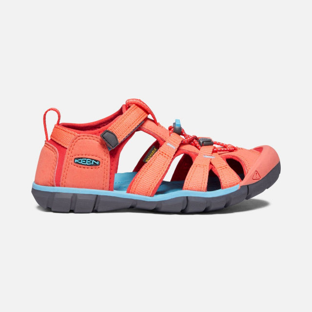 Keen Little Kids&#39; Seacamp II CNX Coral/Poppy Red