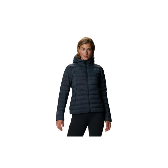Mountain Hardwear Women&#39;s Rhea Ridge Hoody Dark torm Woven / S