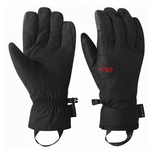 Outdoor Research Men's BitterBlaze Aerogel Gloves Black/Tomato