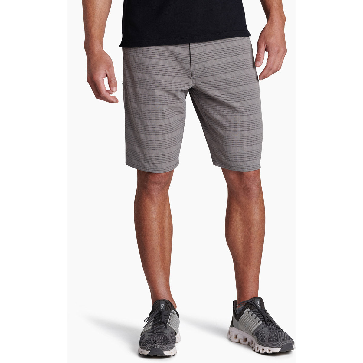 Kuhl Men's Upriser Short 10" Stripe Grizzly