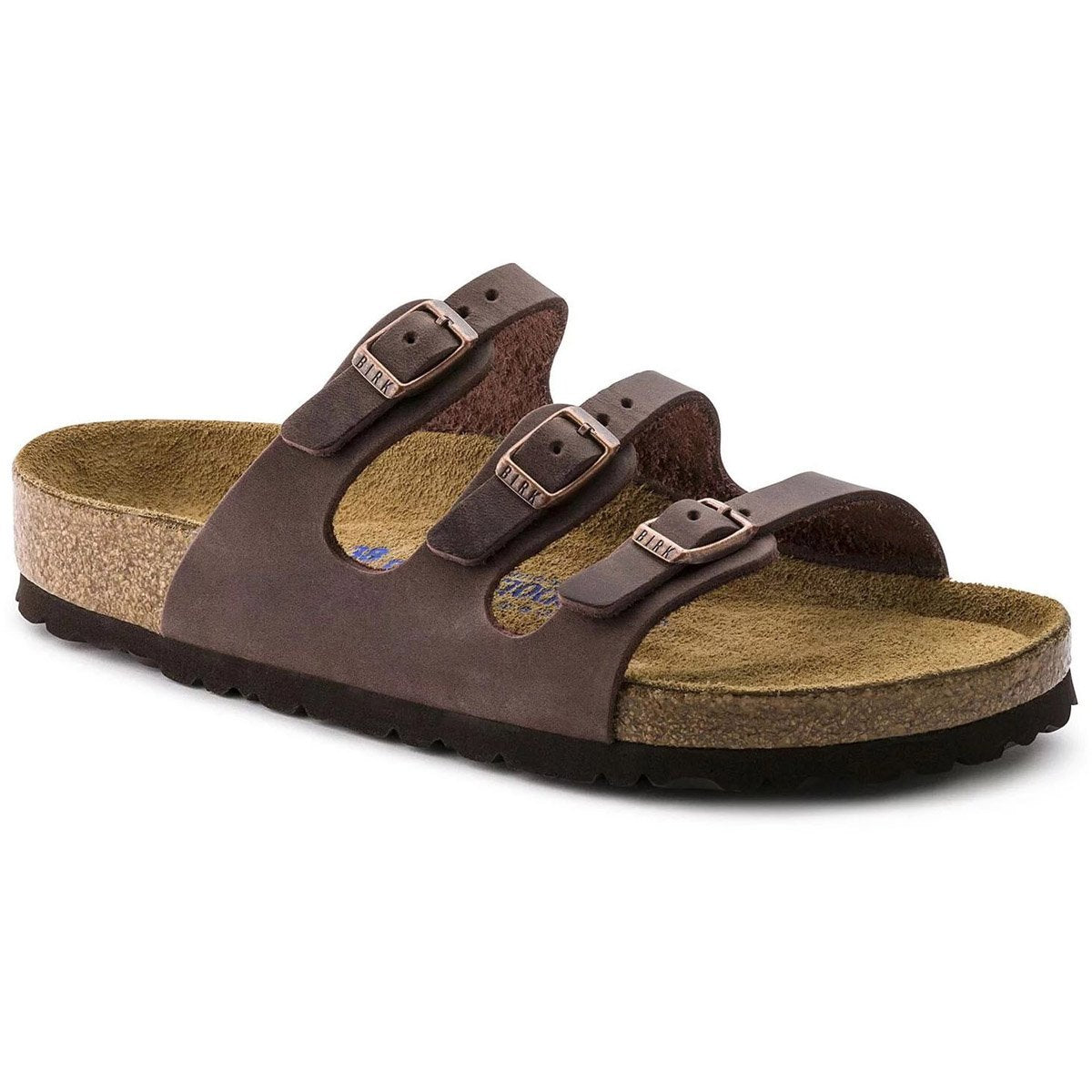 Birkenstock Women&#39;s Florida Soft Footbed Oiled Leather Habana