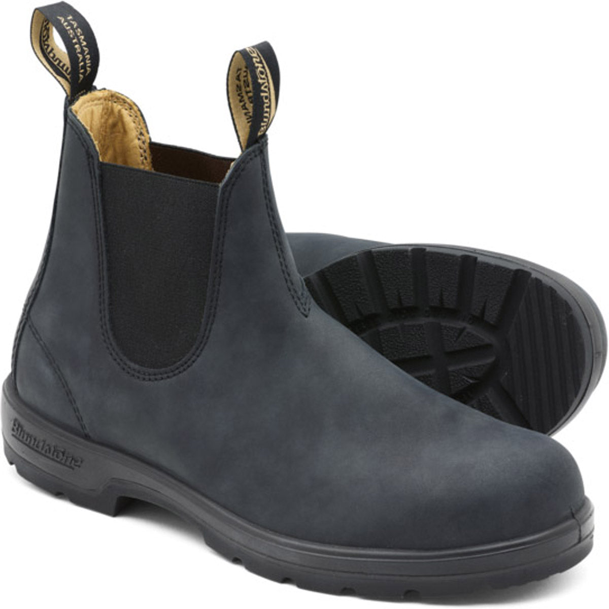 Blundstone Classic Chelsea Boots Rustic Black 587