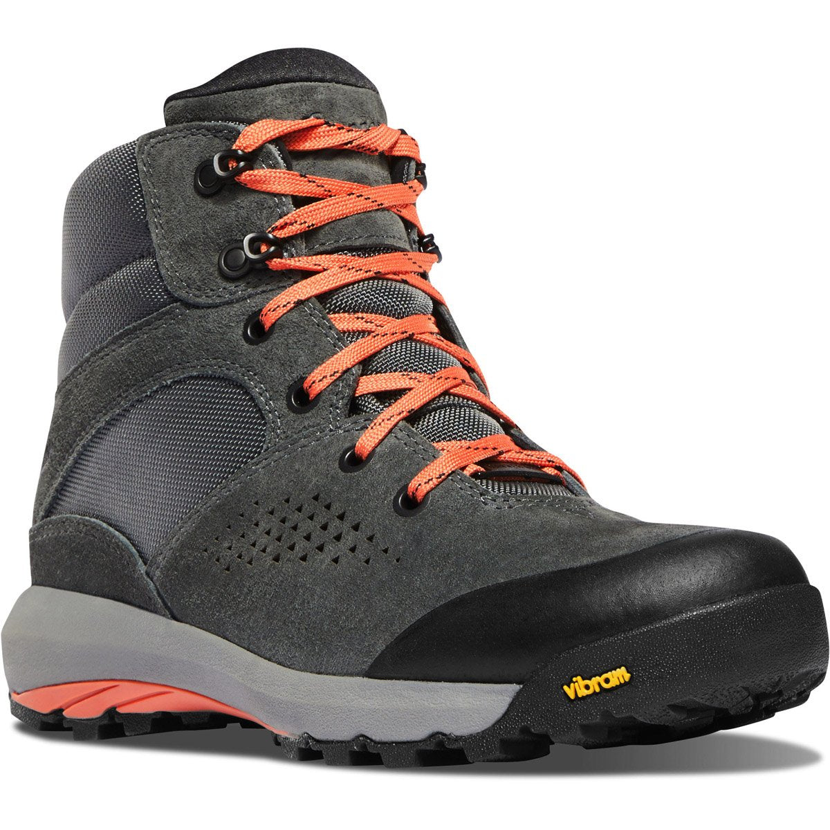 Danner Women&#39;s Inquire Mid Dark Gray/Salmon