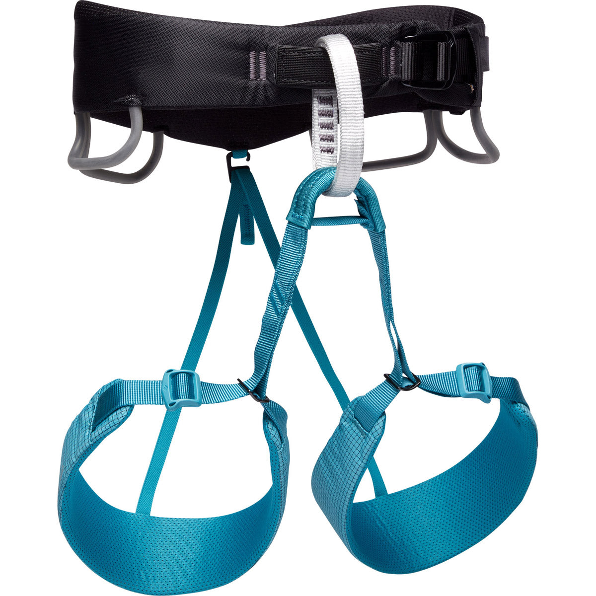 Black Diamond Women's Momentum Harness Aqua Verde