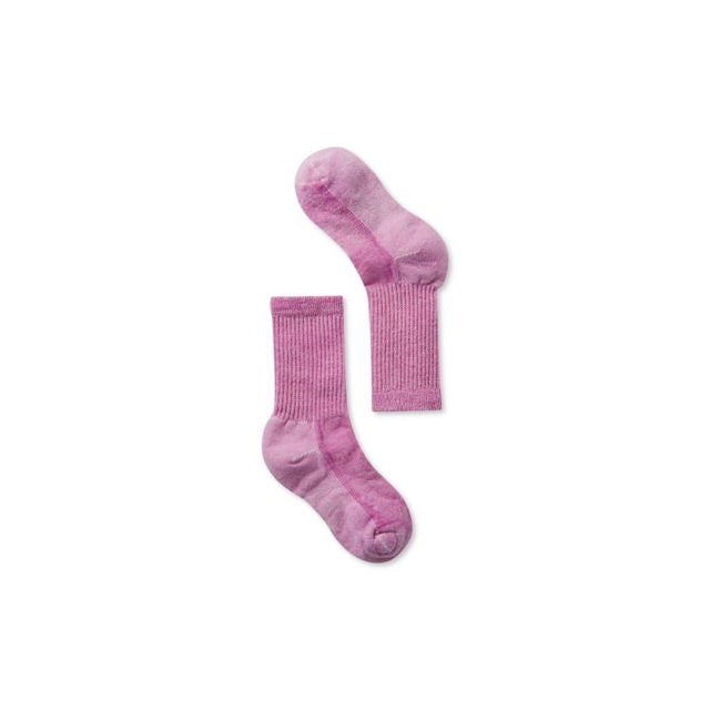 Smartwool Kids&#39; Hike Medium Crew Socks Meadow Mauve