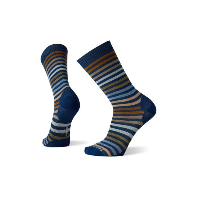 Smartwool Men&#39;s Spruce Street Crew Socks B25 Alpine Blue