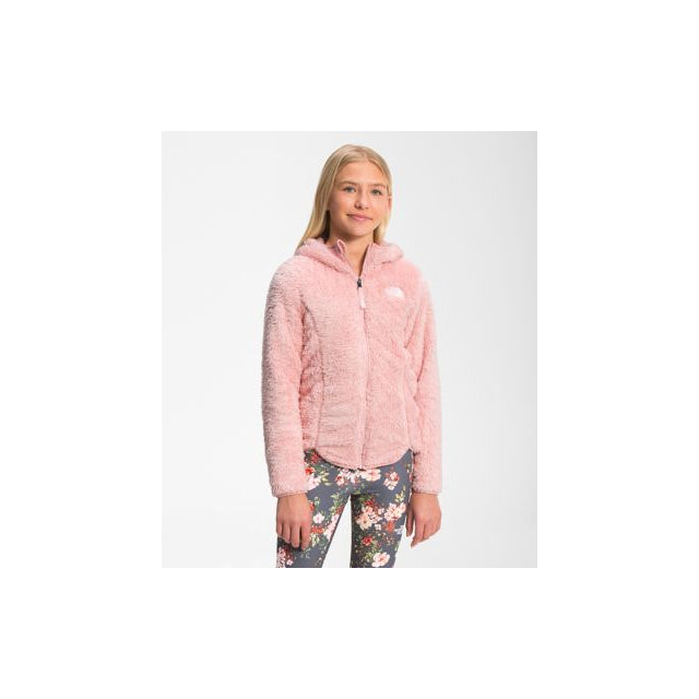 The North Face Girls&#39; Printed Reversible Mossbud Swirl Jacket Vanadis Grey Leopard Print