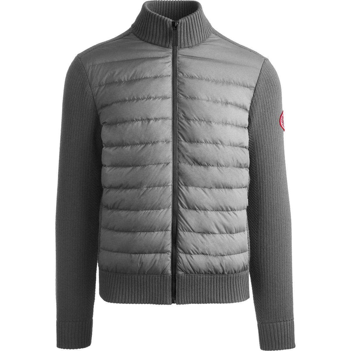 Canada Goose Men&#39;s HyBridge Knit Jacket Iron Grey