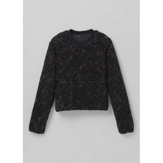 Prana Women&#39;s Polar Escape Sweatshirt Black Speckles