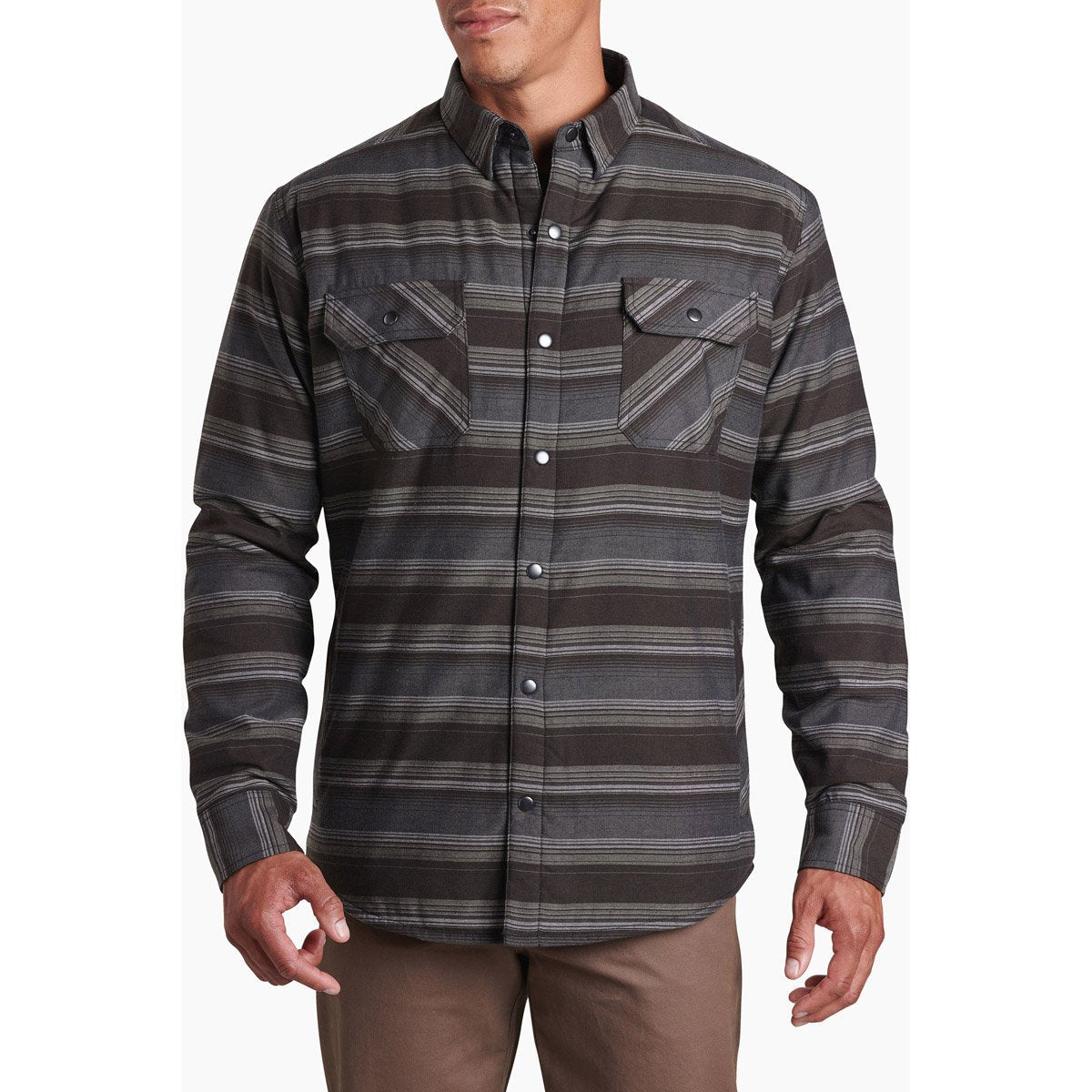 Kuhl Men&#39;s Joyrydr Onyx Stripe