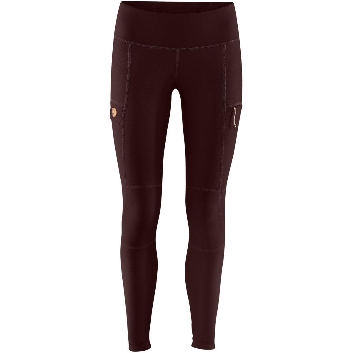Fjallraven Women's Abisko Trail Tights Dark Garnet