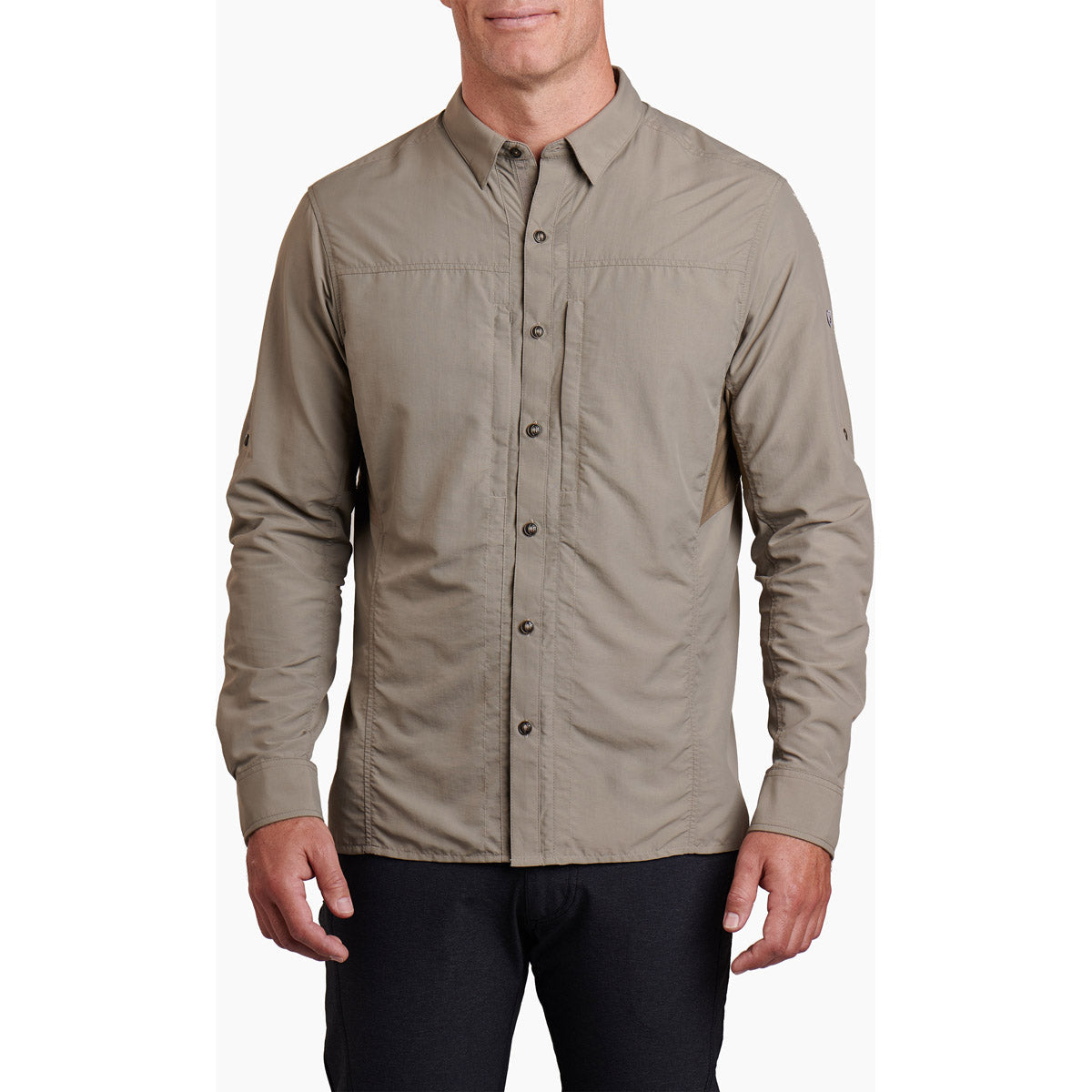 Kuhl Men&#39;s Reflectr Long Sleeve Taupe