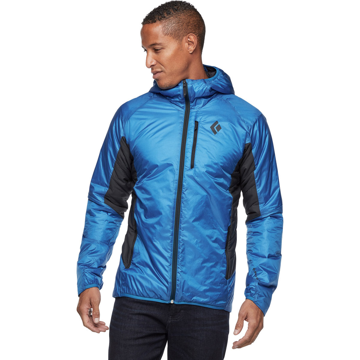 Black Diamond Men&#39;s Vision Hybrid Hoody Bluebird