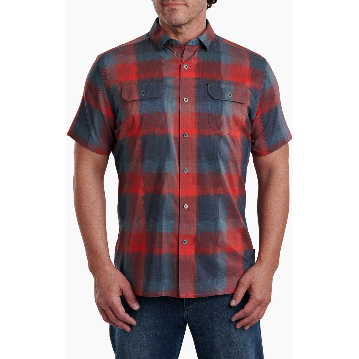 Kuhl Men&#39;s Response SS Red Galaxy