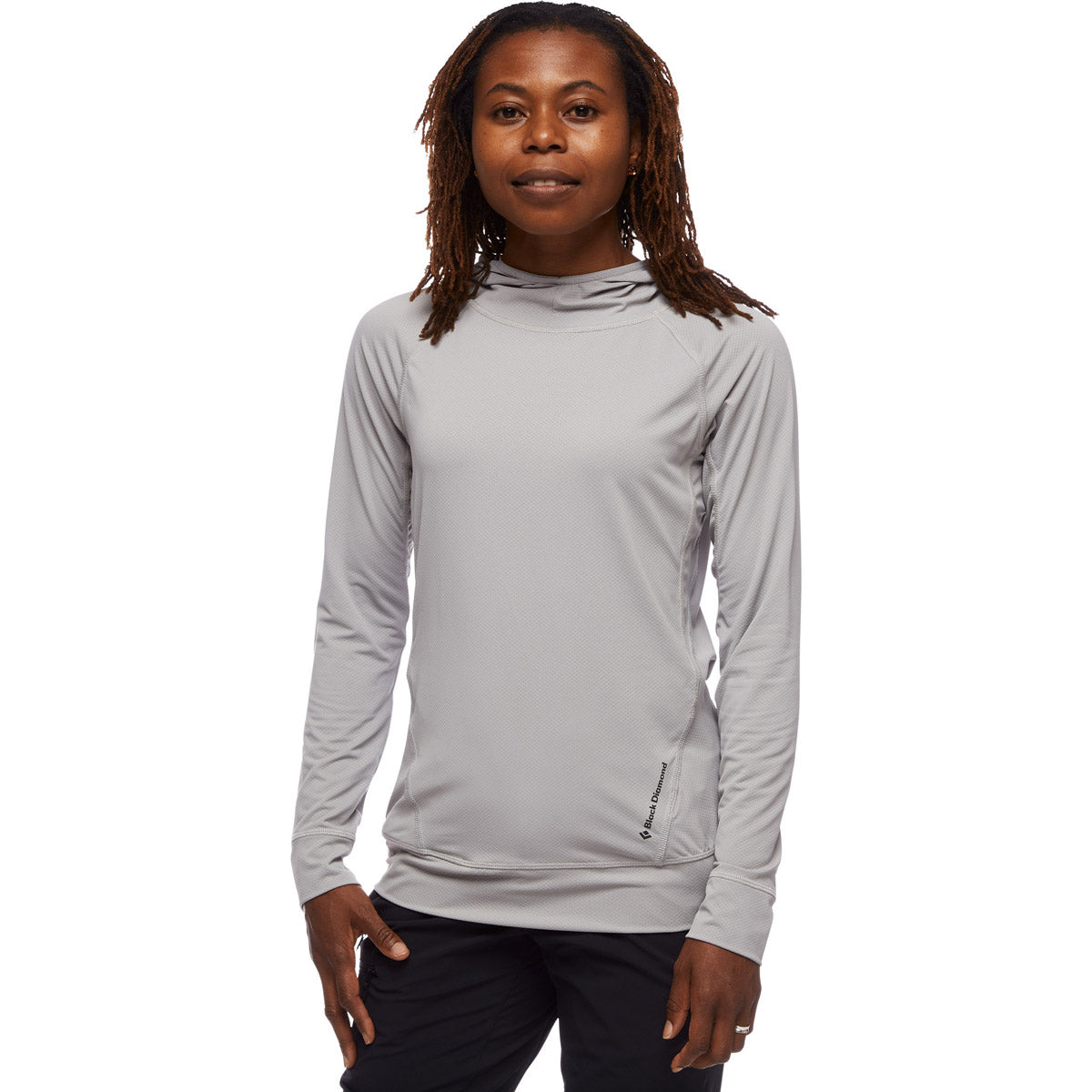 Black Diamond Women's Alpenglow Hoody Pewter