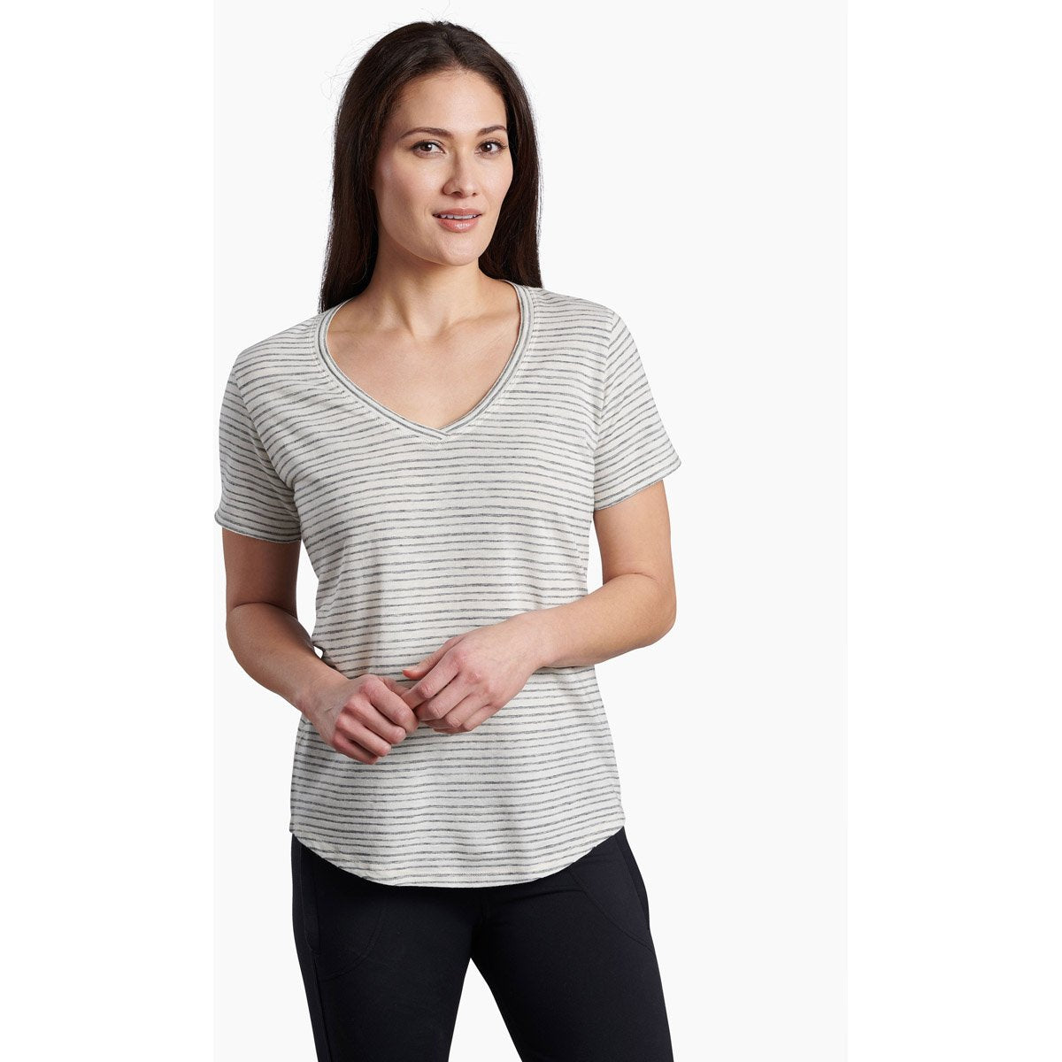 Kuhl Women&#39;s Aria Short Sleeve Pavement