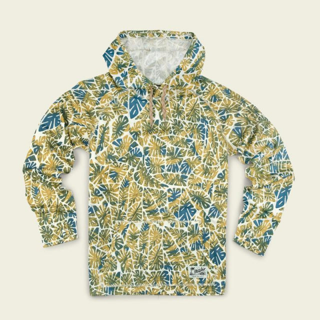 Howler Brothers Men&#39;s Loggerhead Hoodie Tropicalia:Blue Fade