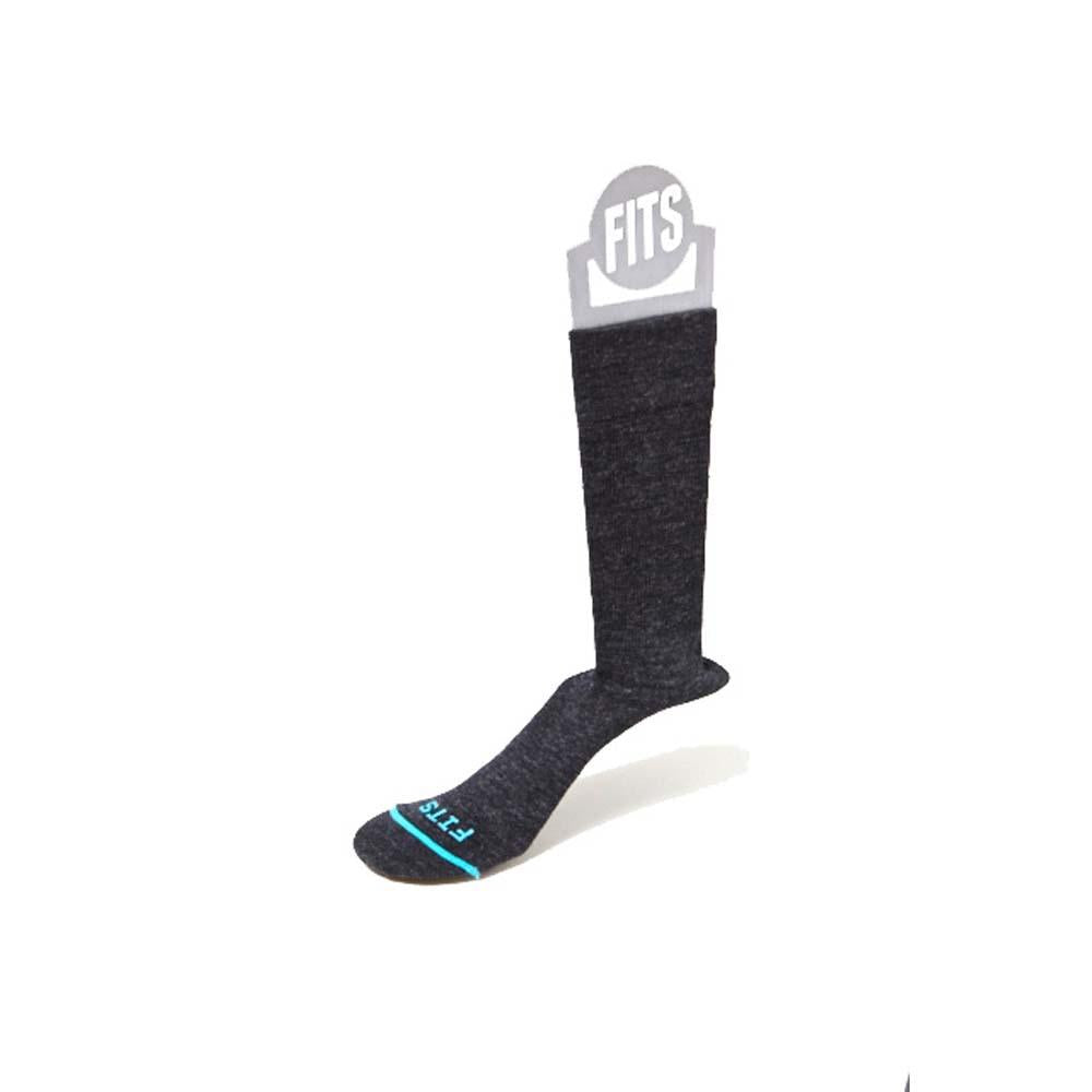 Fits Business Crew Socks Charcoal