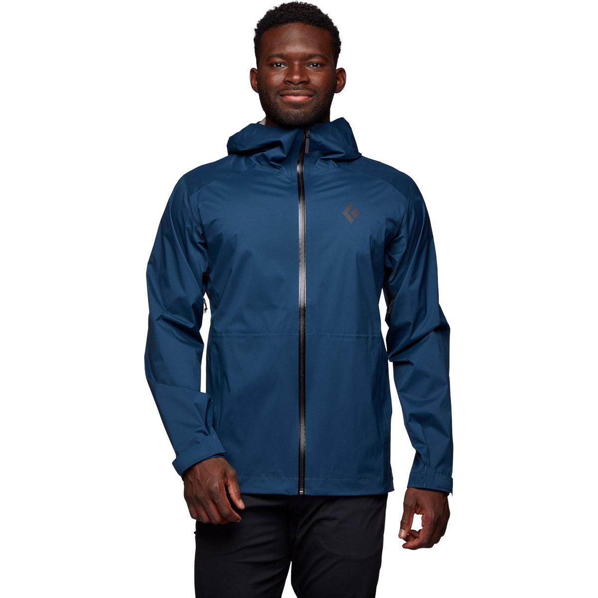 Black Diamond Men&#39;s Stormline Stretch Rain Shell Indigo
