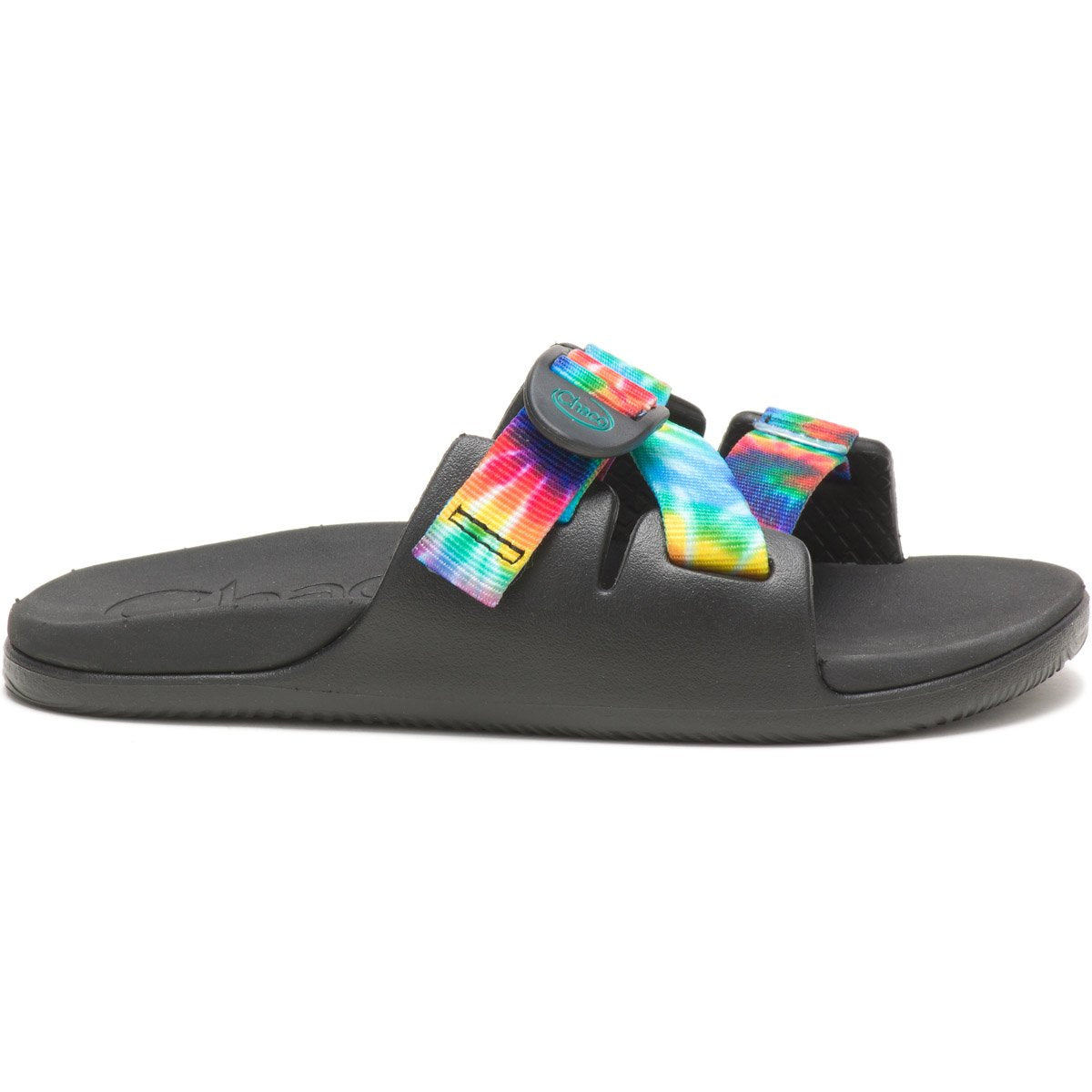 Chaco Kids&#39; Chillos Slide Dark Tie Dye