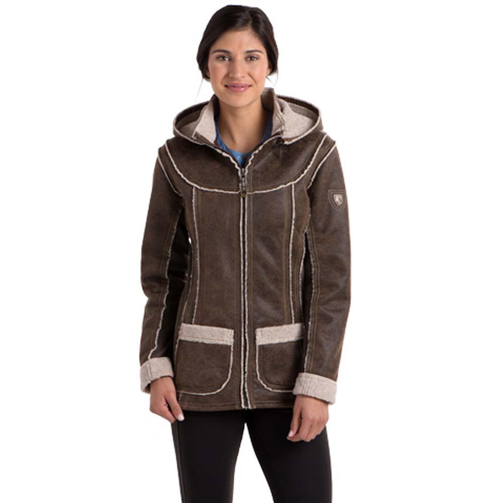 Kuhl Women&#39;s Dani Sherpa Jacket Oak