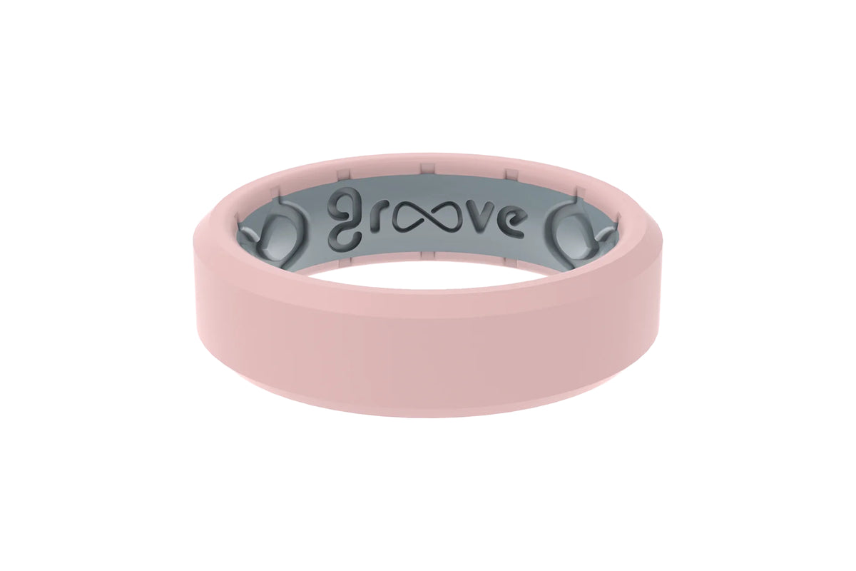 Groove Life Corp Women&#39;s Groove Edge Thin Rose Quartz