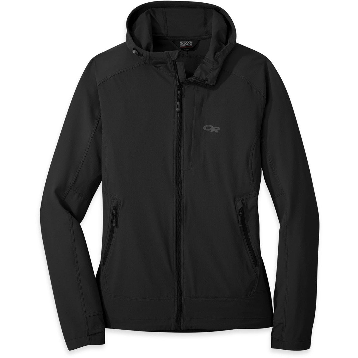 Outdoor Research Women&#39;s Ferrosi Hooded Jacket Black