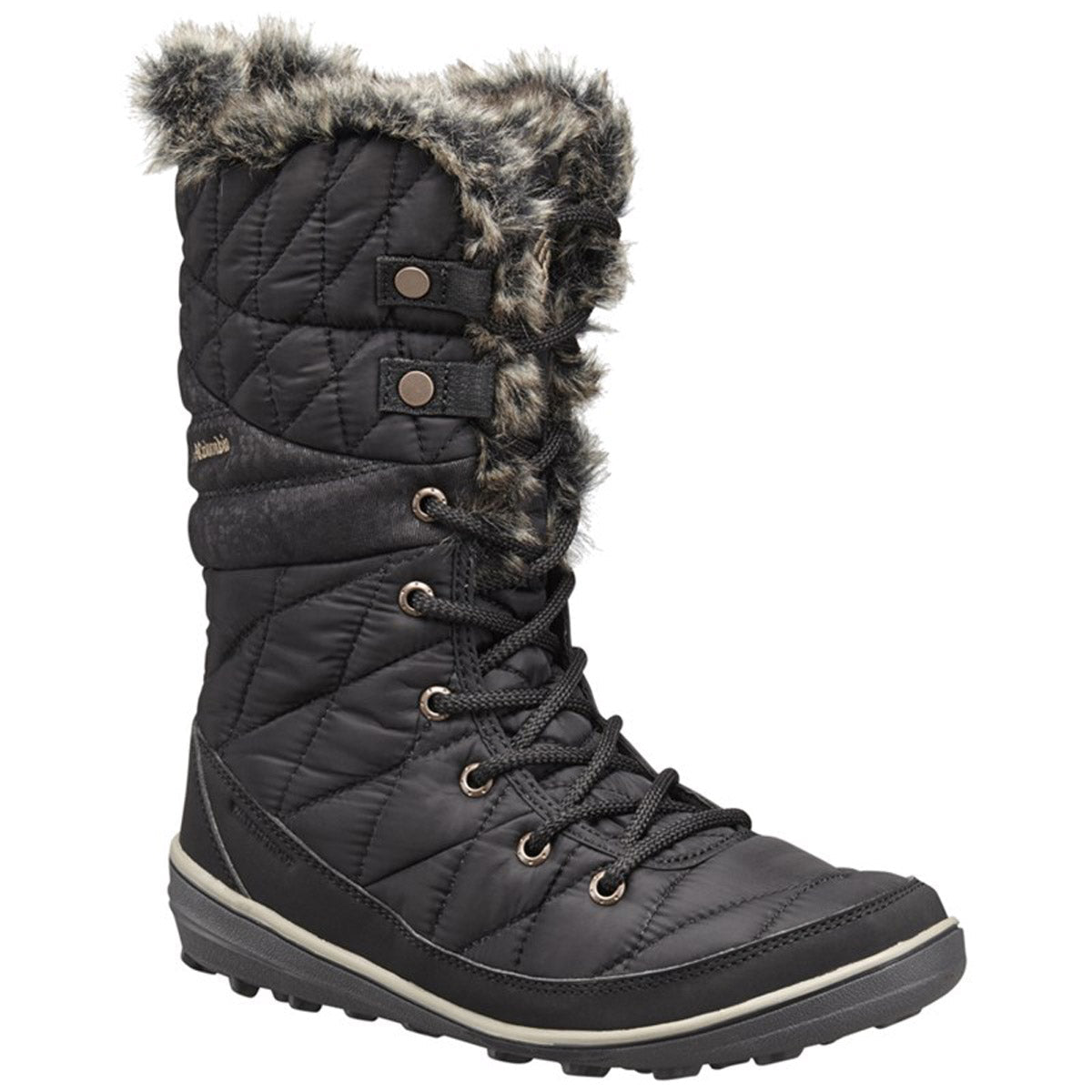 Columbia Women's Heavenly Omni-Heat Lace Up Boot Black