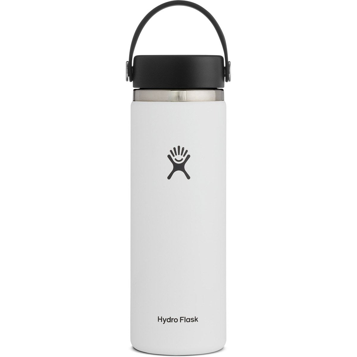 Hydro Flask 20 oz Wide Mouth Water Bottle White