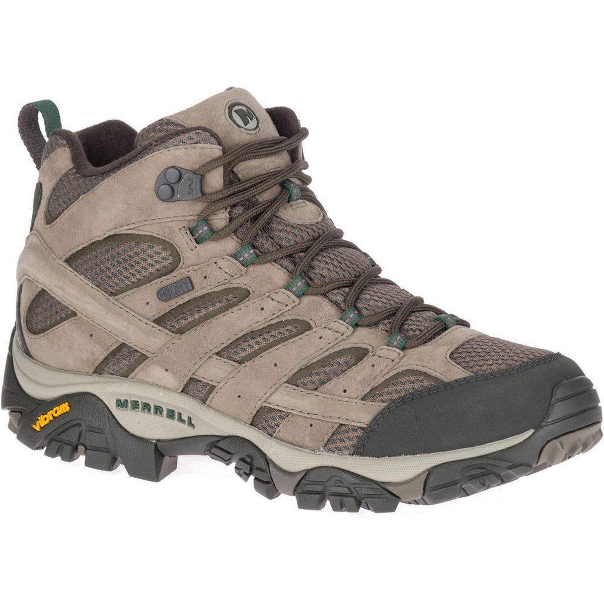 Merrell Men&#39;s Moab 2 Mid Waterproof Boulder