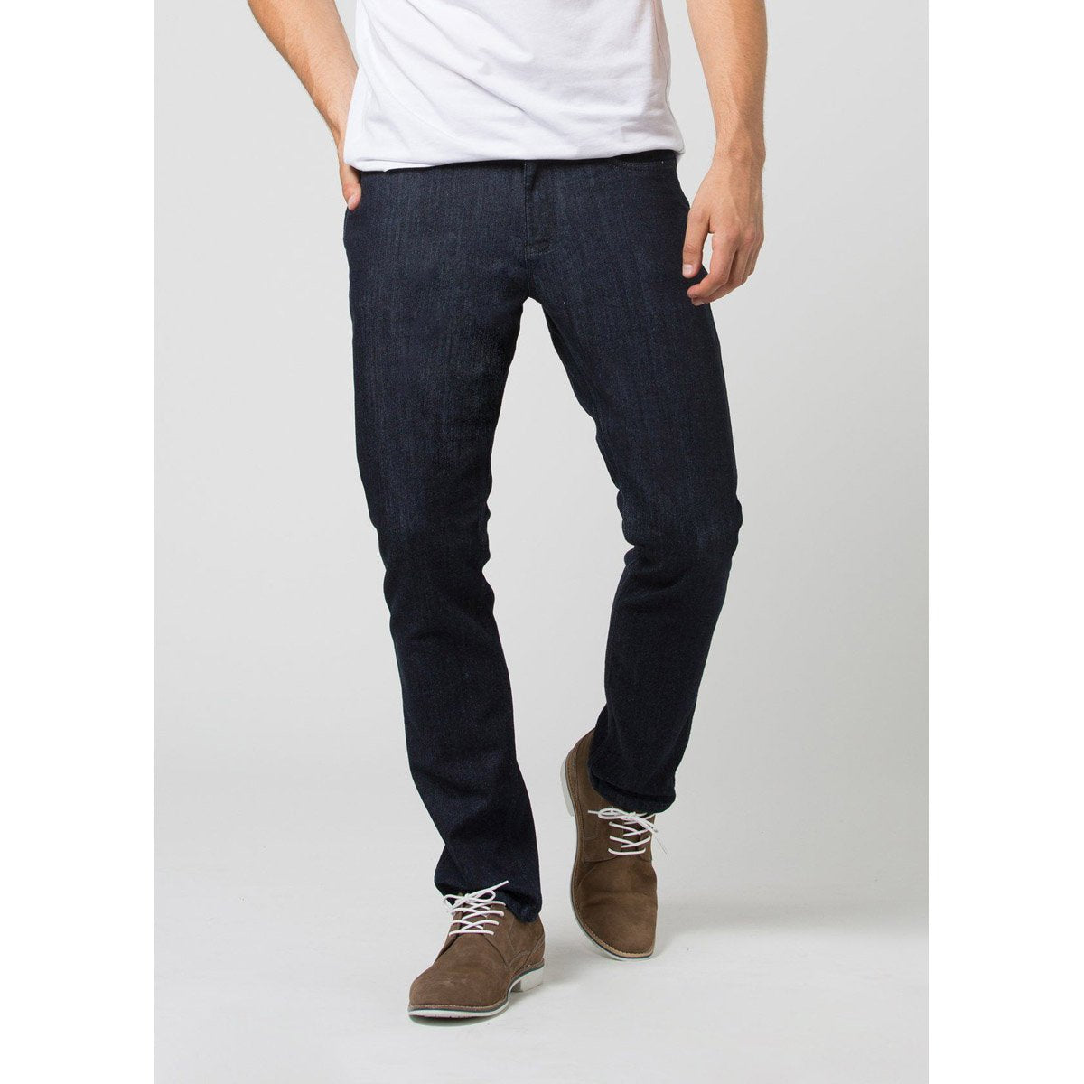 DU/ER Men&#39;s Performance Denim Relaxed Heritage Rinse