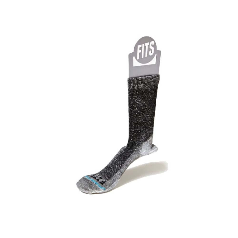 Fits Light Rugged Crew Socks Coal