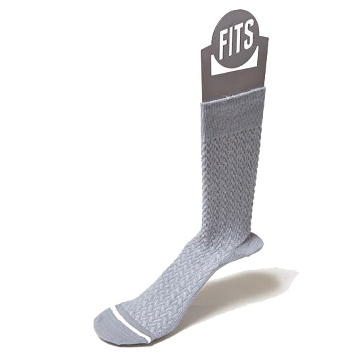 Fits Women's Links Crew Socks Titanium