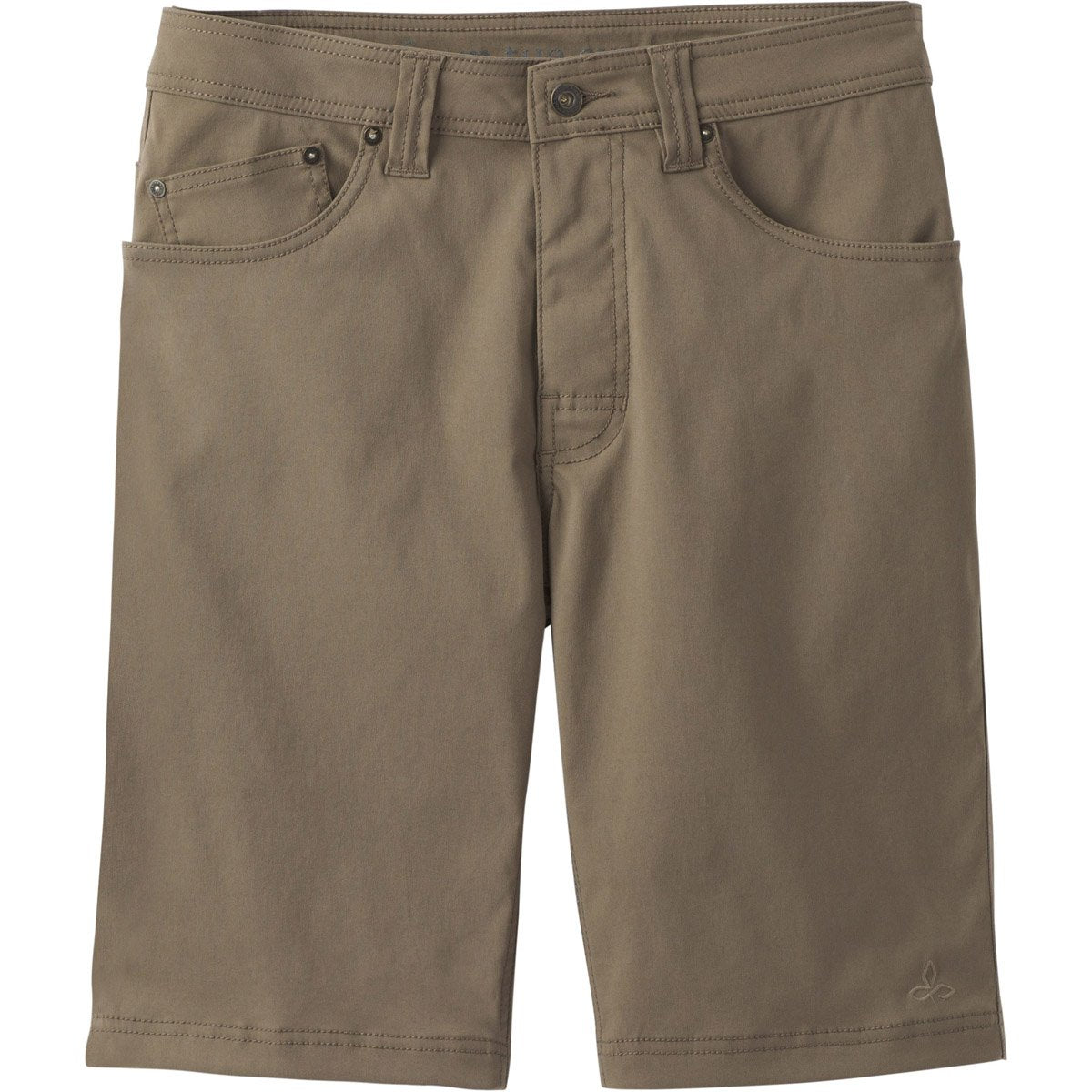 Prana Men's Brion Short - 9" Inseam Mud