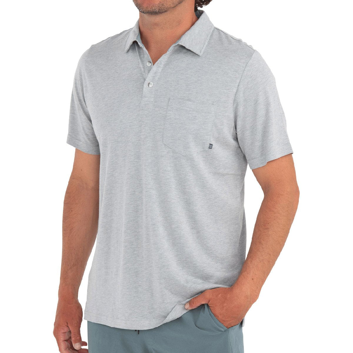 Free Fly Apparel Men&#39;s Bamboo Heritage Polo