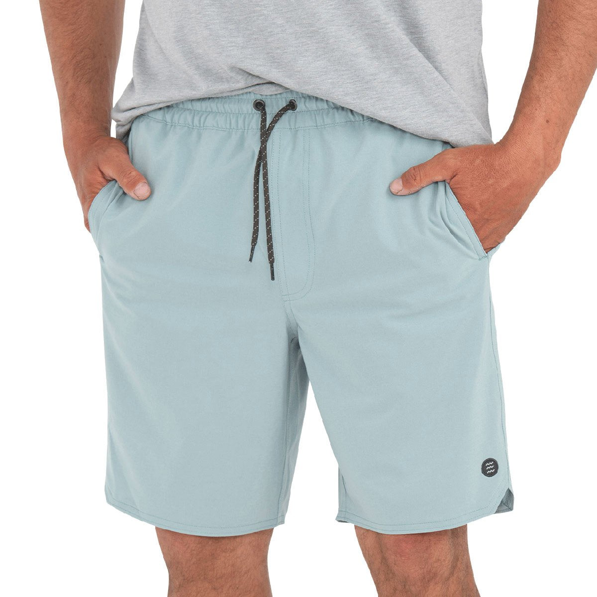 Free Fly Apparel Men&#39;s Lined Swell Short - 8&quot; Coastal Sage